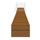 Wooden Plank Floor Runner